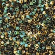 Miyuki delica beads 11/0 - Picasso mix - mix56